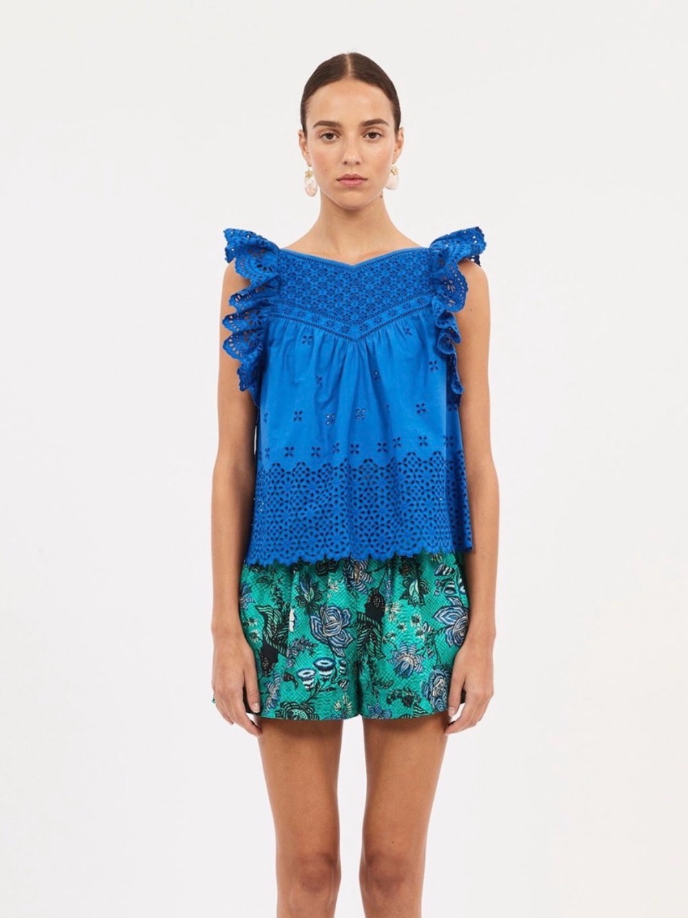 Ulla Johnson Leona Ruffled Blouse